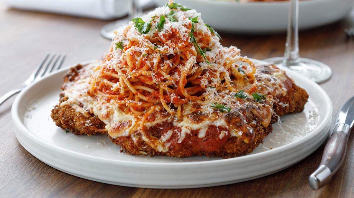 The Belmont’s chicken parmesan, which is Denise Neil’s favorite dish of 2025, was added to the menu in the spring.