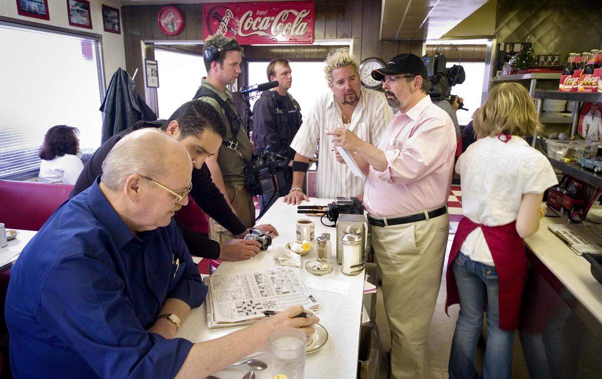 Guy Fieri visited Wichita in 2007 to film an episode of "Diners,  Drive-ins and Dives” at Brint’s Diner.