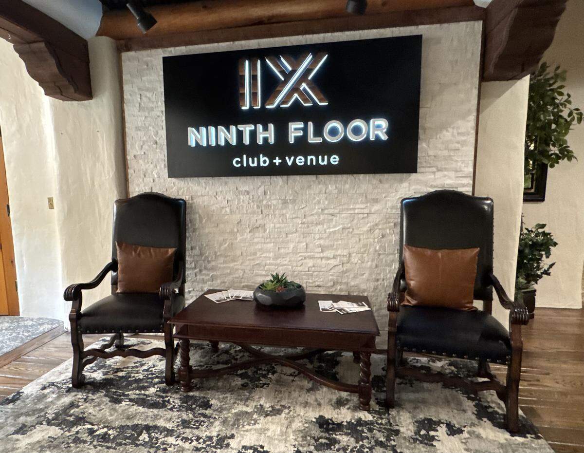 The owners of the Ninth Floor Club on the top floor of the Ruffin Building downtown have also updated the entrance with a new sign, new carpet and refinished hardwood floors.