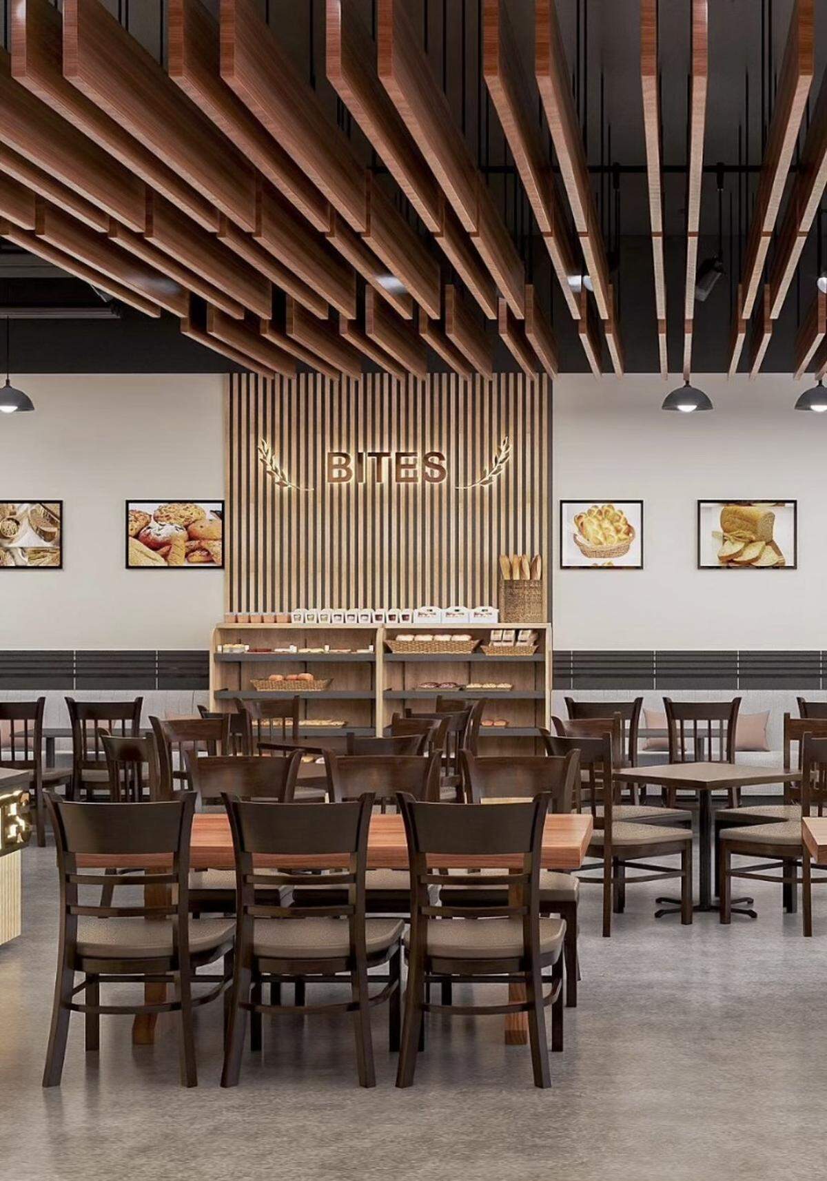 A rough mock-up of what Banh Mi Bites will look like when it opens at NewMarket Square