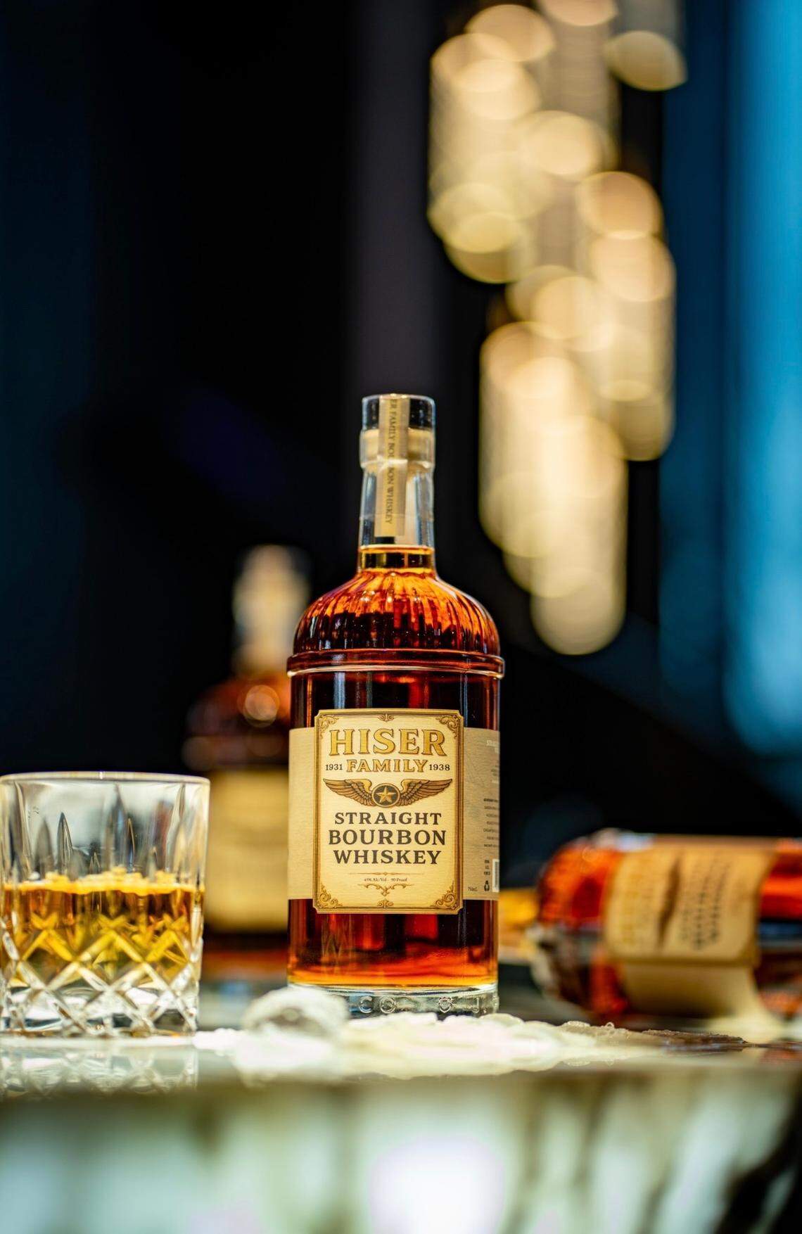 KVH Chophouse also just introduced its own whiskey, called Hiser Family Straight Bourbon Whiskey.