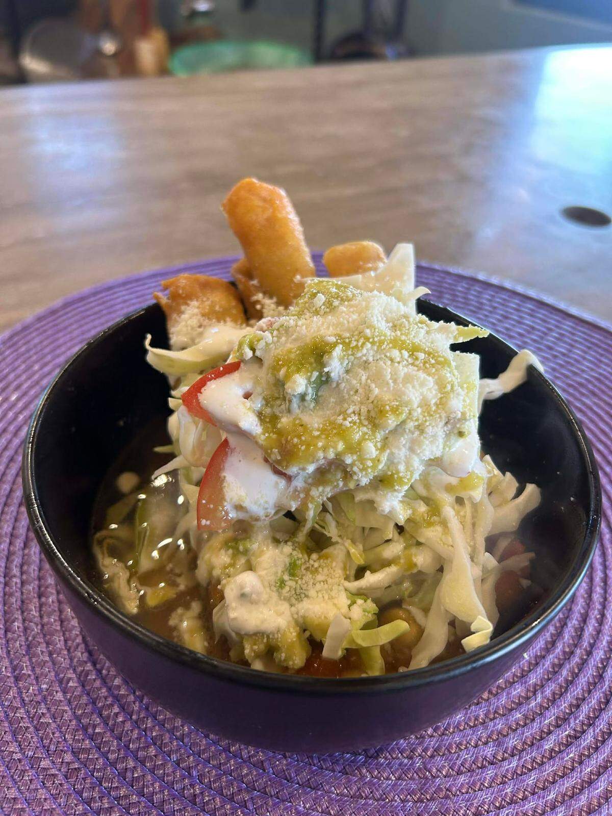 Taquitos en consome at Mamacita’s were Travis Russell’s favorite dish of 2025.