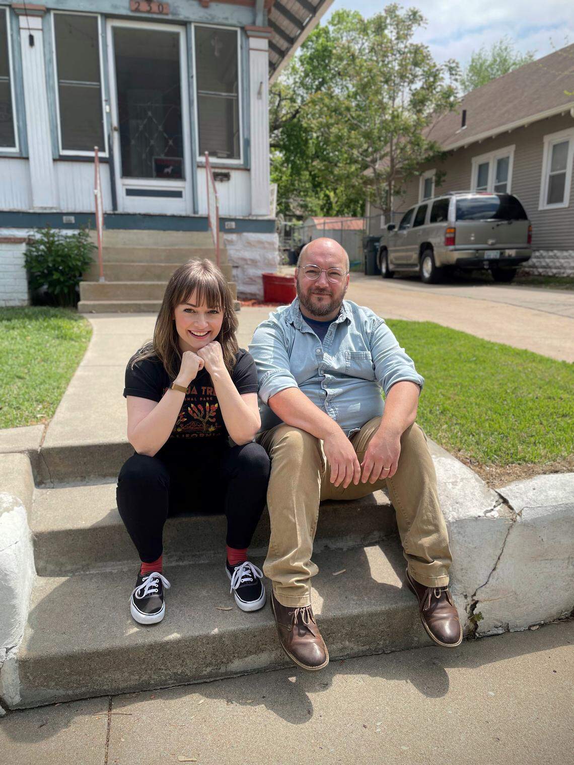 Siblings Brittany High, left, and Graham High, who lived in Wichita as children, are working together on a documentary about movie star Harrison Ford’s relationship with Wichita. They’ll call it “Ford Comes to Wichita.”
