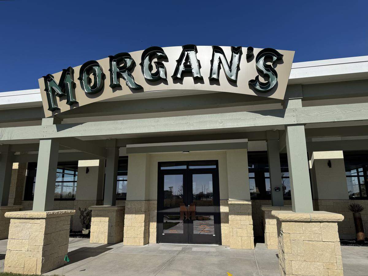 Morgan’s Steakhouse at 3201 N. Rock Road in Derby will open to the public at Dec. 1.