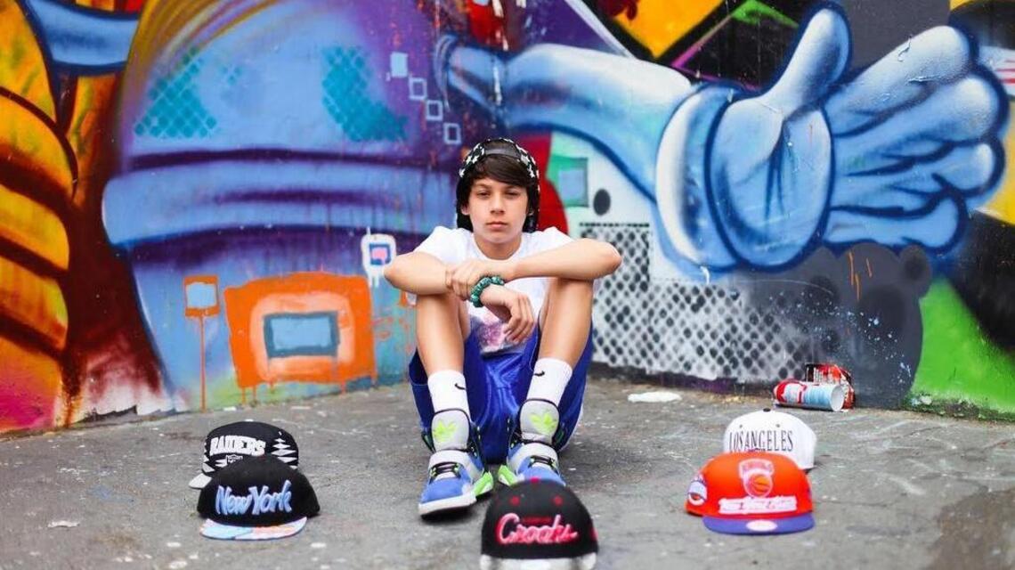14-year-old Rose Hill hip-hop artist inspired by his rapper dad