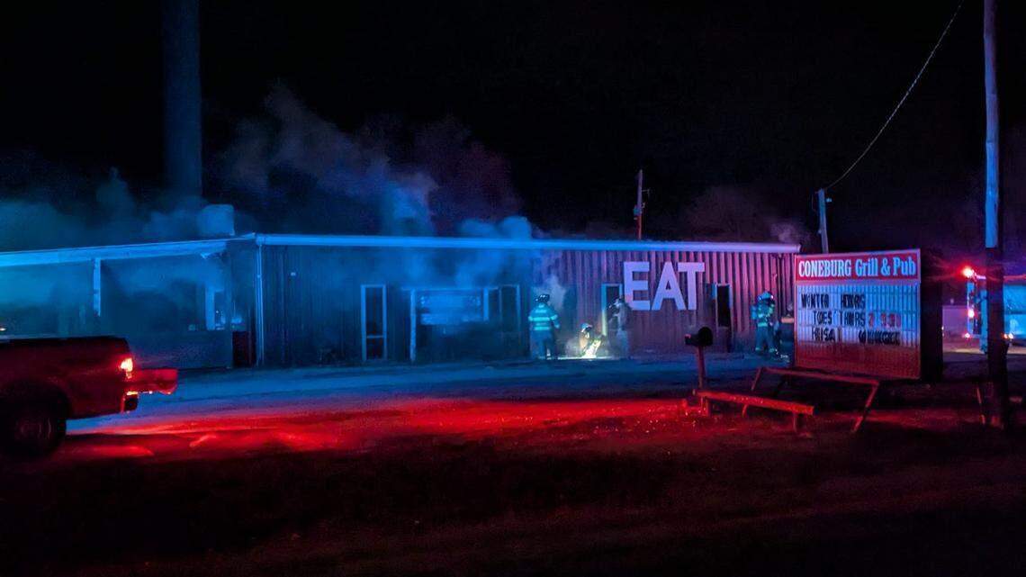 Coneburg Grill and Pub in Peabody burned in a December 2024 fire.