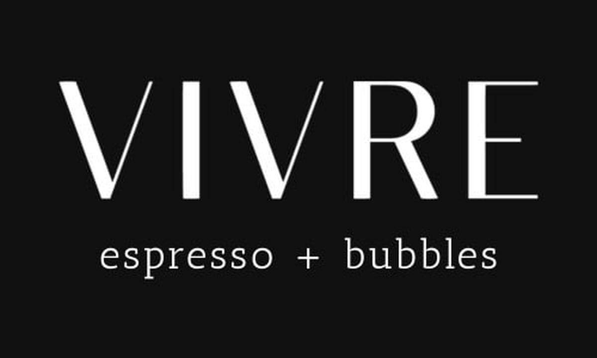 The logo for VIVRE, a coffee shop and bar that two Wichita best friends plan to open at 37th and Ridge.