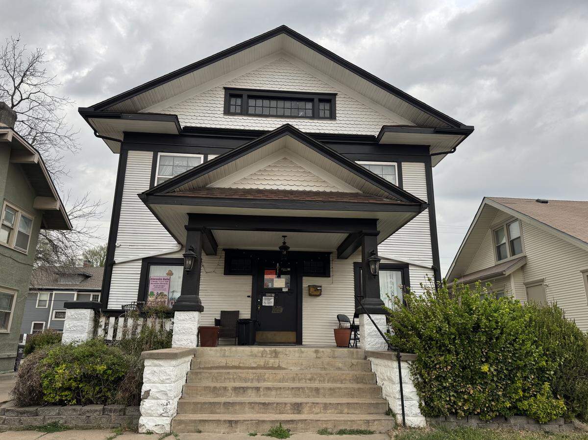 The building at 2812 E. Douglas that housed The Coop coffee shop in Wichita was among three Brant Dumford-owned buildings seized for nonpayment of taxes by the Kansas Department of Revenue on Tuesday morning. Dumford said he has a plan to pay the taxes and lease the building to a different coffee shop operator.