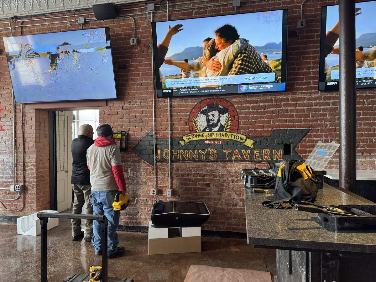 Crews are busy at work turning the old Anchor space at 1109 E. Douglas into Johnny’s Tavern. The new sports bar is set to open on Feb. 20.