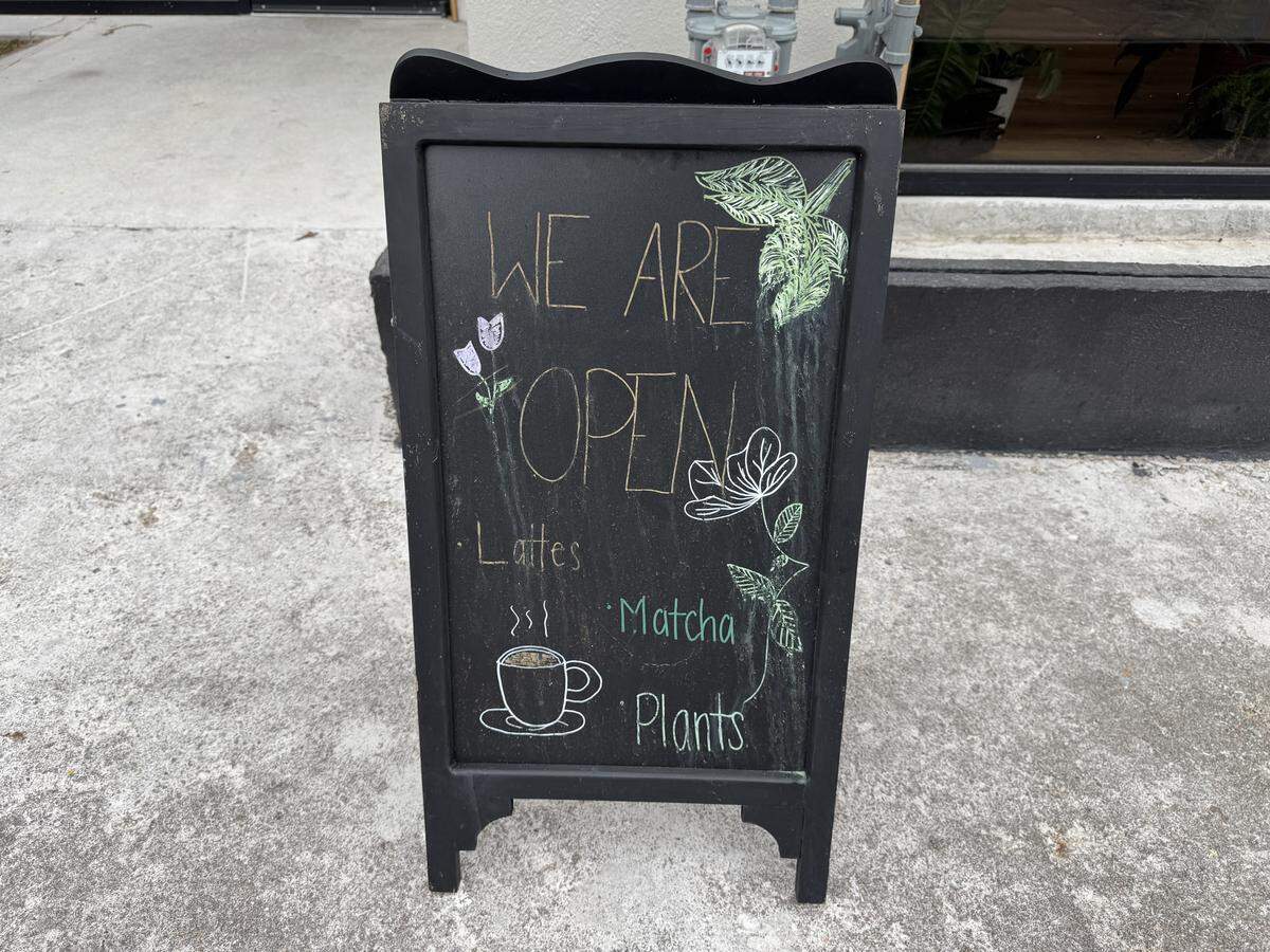 Cafe on Me has been open for about three weeks at 115 S. Minneapolis. Its sister business, a plant store called Verdant Coven Plant Co., will be ready to open in the same space in mid-May.