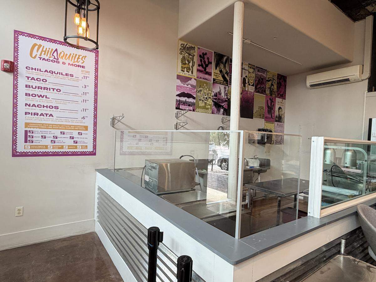 Mara Garza is still finishing up the interior of her new Chilaquiles, Tacos & More, which will open within the next to weeks at 612 E. Douglas.