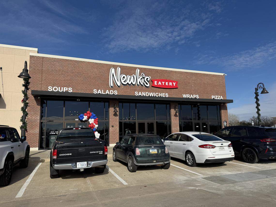 Wichita’s first Newk’s Eatery opened in early December at 10310 E. 13th St., just east of Bonefish Grill at The Waterfront development.