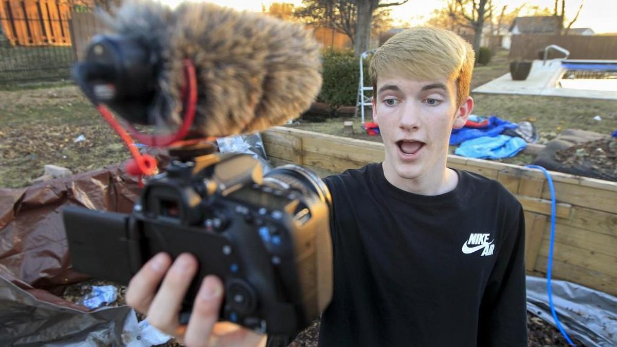 Augusta YouTube personality Tanner Braungardt has a massive online following and has one of the top 100 fastest-growing channels in the nation. (Feb. 22, 2017)