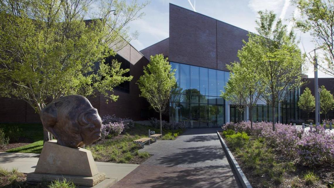 The Wichita Art Museum at its current location at 1400 Museum Blvd.