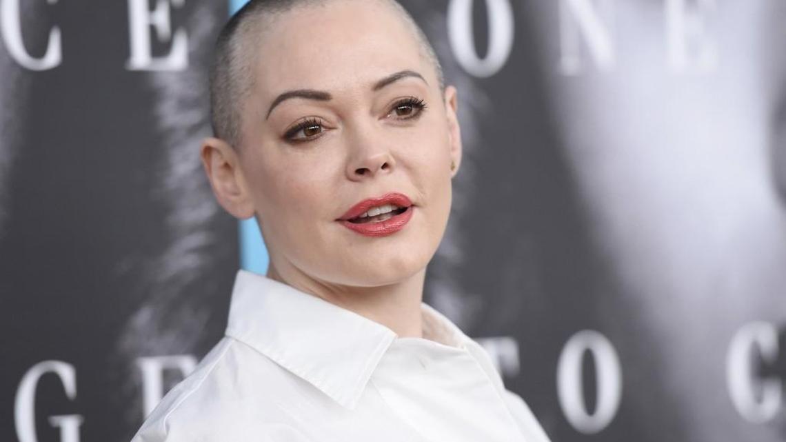 Actress Rose McGowan on Wednesday canceled her scheduled appearance Thursday evening at the Tallgrass Film Festial, citing “compounding factors” surrounding the Harvey Weinstein case.