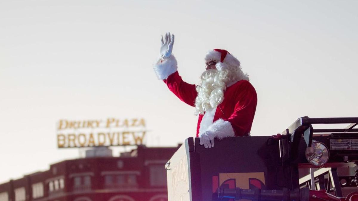 Santa makes an appearance at the Mayor’s Christmas Tree Lighting on Sunday, Dec. 4. You’ll have plenty more chances to see Santa this holiday season.