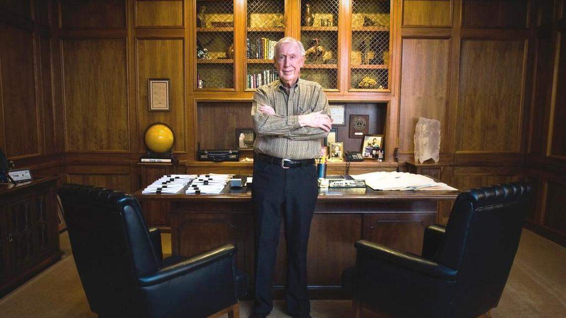 Colby Sandlian of Sandlian Realty, photographed in 2010, is responsible for underwriting weekend admission costs to the Wichita Art Museum and Old Cowtown Museum.