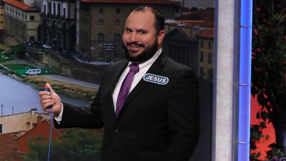 Jesus Castillo of Wichita won more than $14,000 on “Wheel of Fortune” on Wednesday.