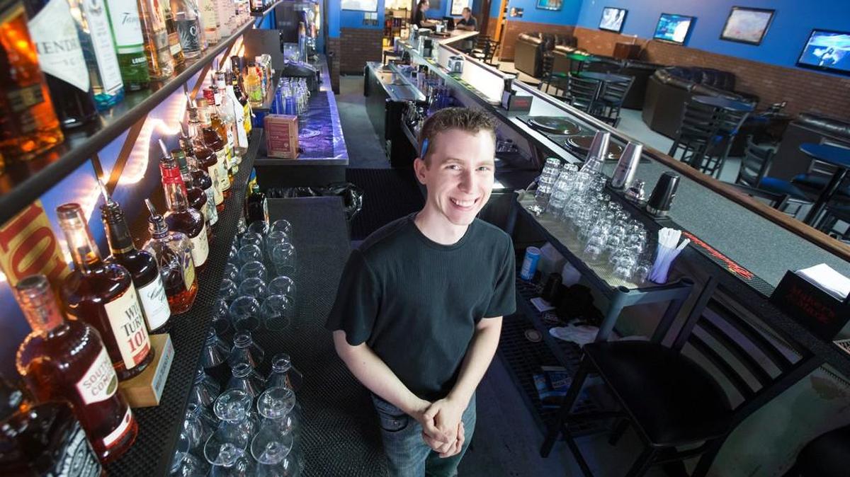 Ryan Revard is the owner of Headshots Bar and Grill. The bar will soon move to a new location in Brittany Center.