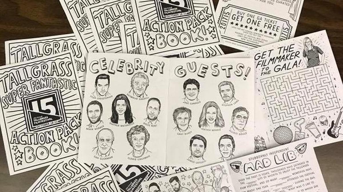 Hannah Scott’s “Tallgrass Super Fantastic Action Pack Book” will be released this weekend. There were only 1,000 copies printed.
