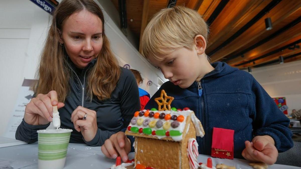 Gingerbread Village is back for the 2022 holiday season and happens this weekend at Exploration Place.