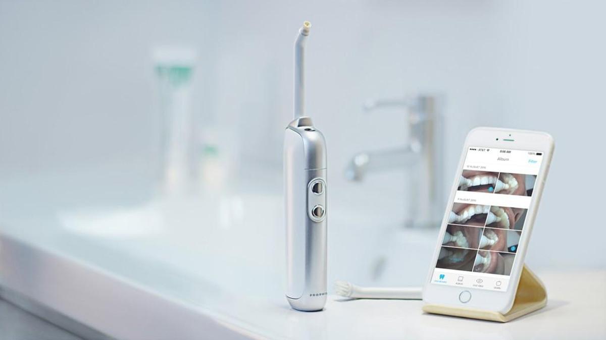 The Bluetooth-enabled Prophix is equipped with a video camera.