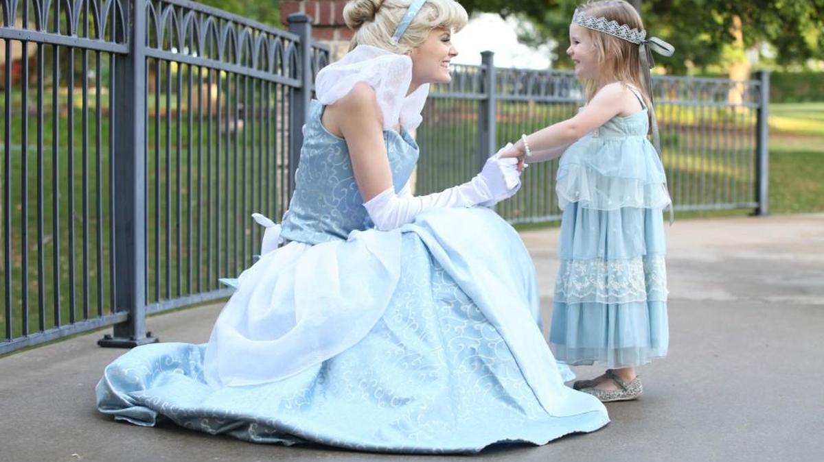 Little girls can party with princesses on Sunday at Abode Venue.