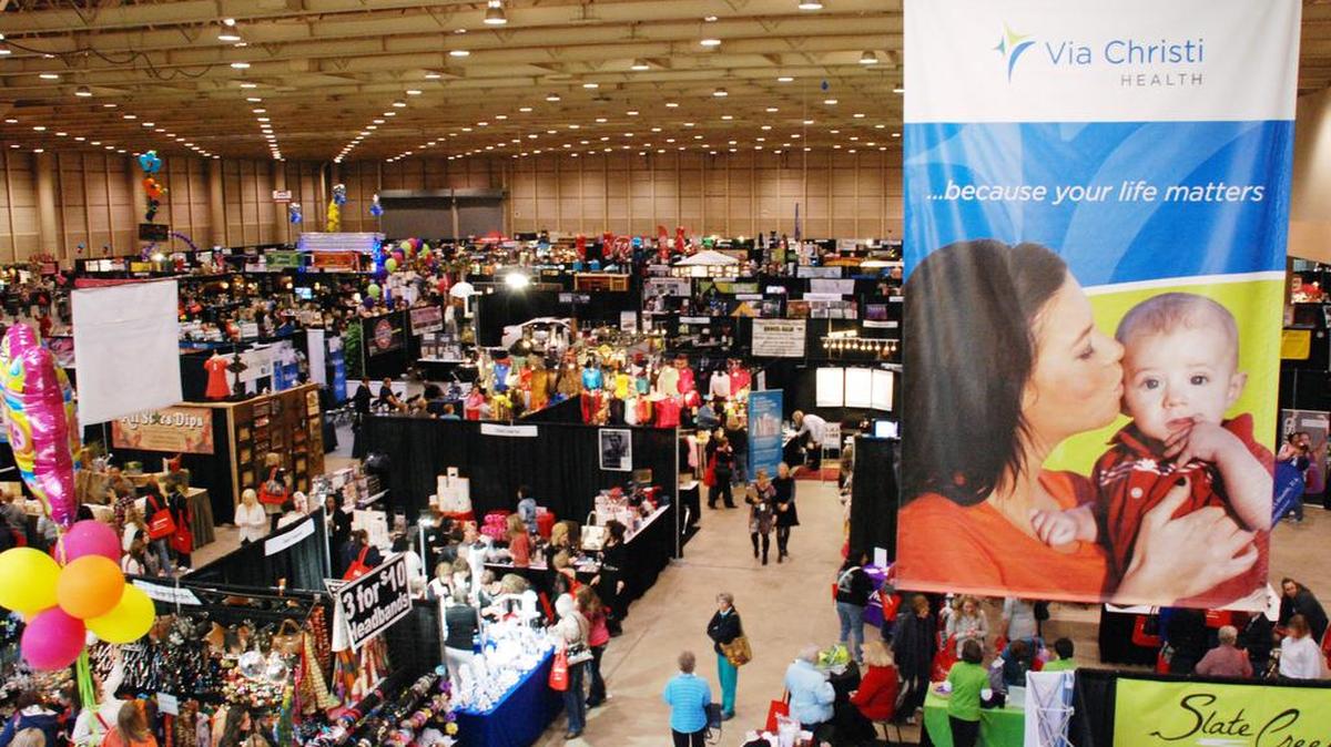 The annual Women’s Fair fills Century II’s Expo Hall with vendors and demonstrations.
