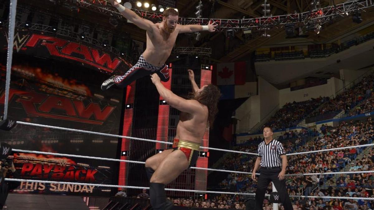 WWE Live will bring its show of smashing, jumping, throwing and screaming to Intrust Bank Arena Jan. 14.
