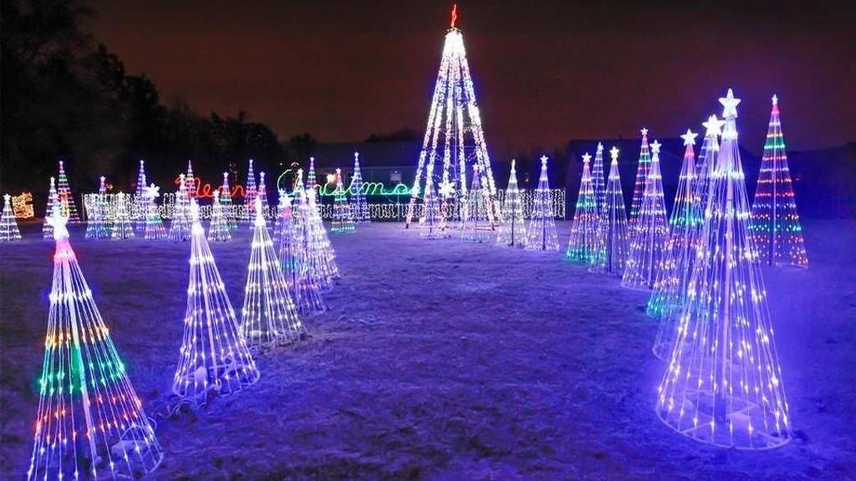The Arc at Sedgwick County’s annual light show starts on Thanksgiving night.
