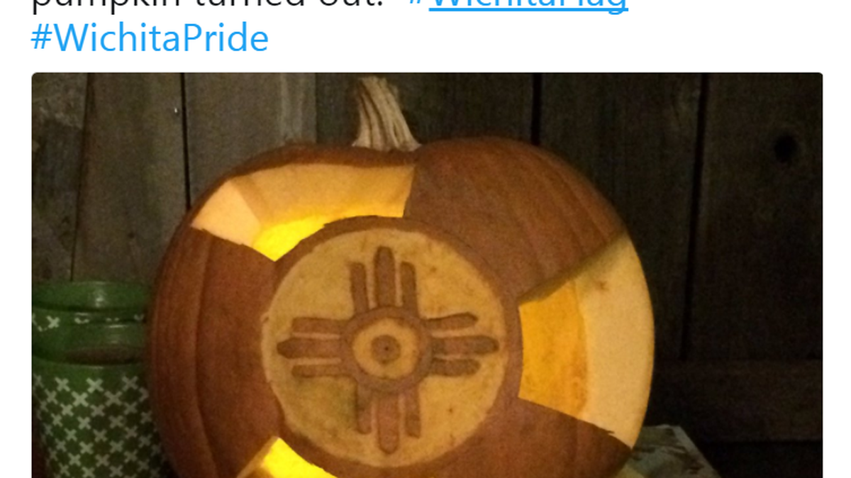Wichitans are inspired by the Wichita flag this Halloween.