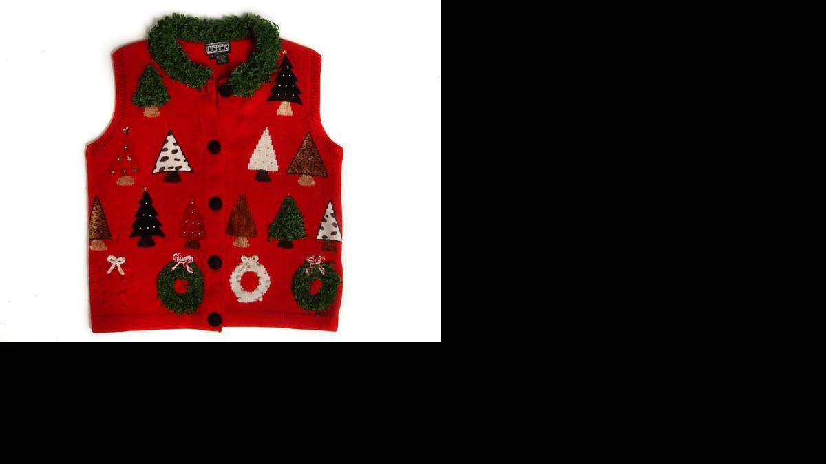
Show off your ugly holiday sweater.
