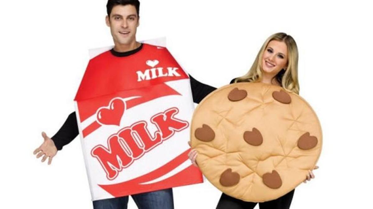 
Two costumes is better than one when it comes to Halloween. 

