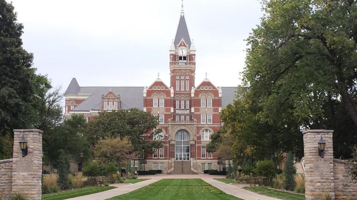 Davis Administration Building at Friends University. (File photo)