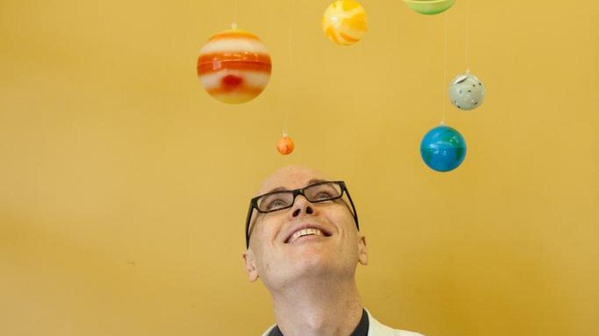 
Dino O’Dell will teach about astronomy through music at the Arty Party.
