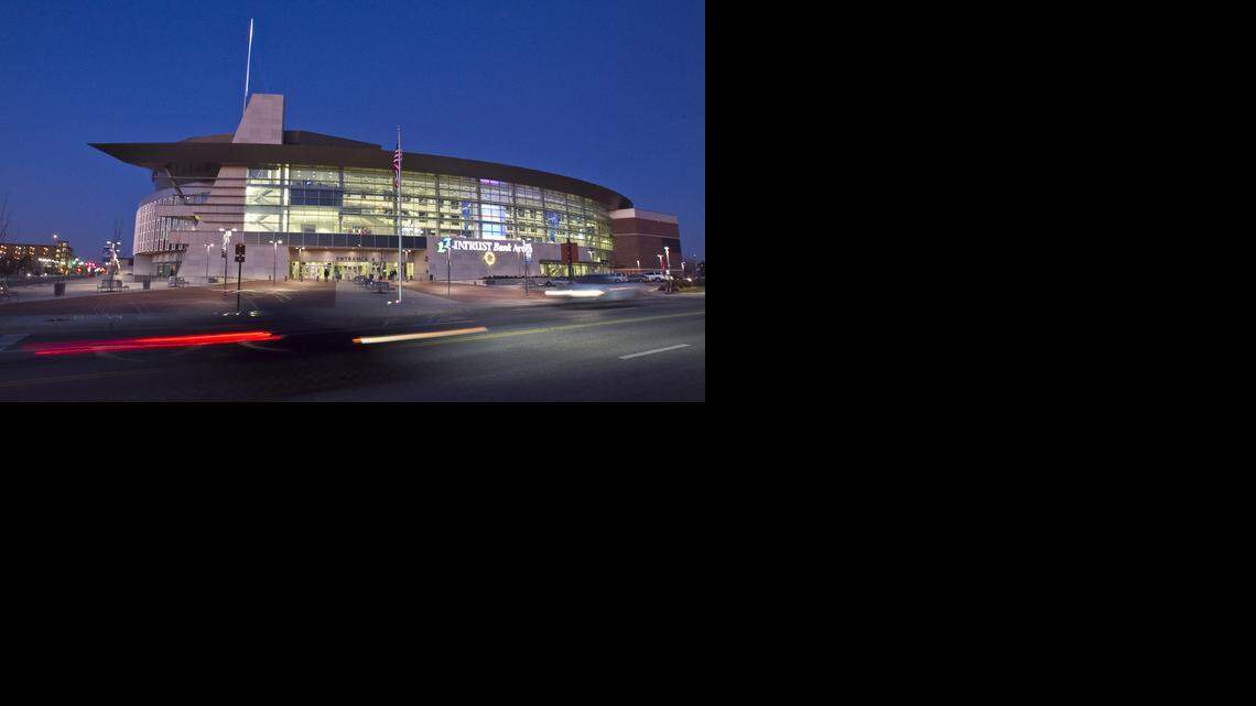 
Intrust Bank Arena, photographed on Dec. 16, 2011.
