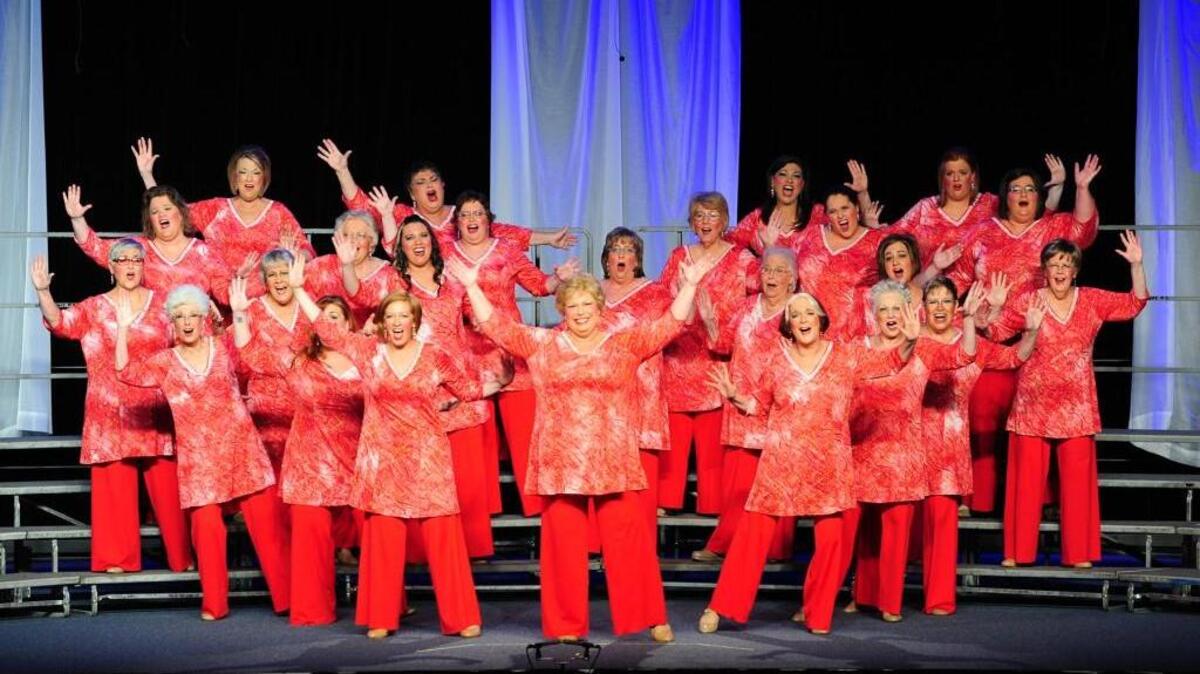 
The Wichita Chorus of Sweet Adelines International is made up of members ages 16 to 80. 
