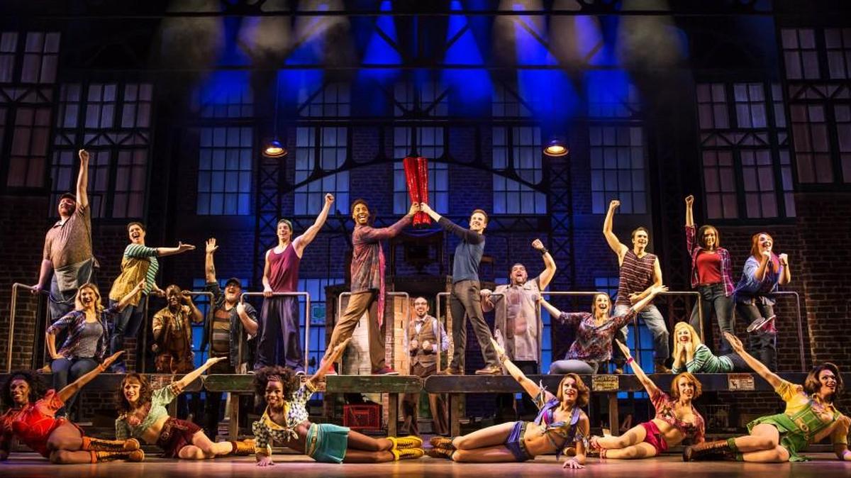 Theater League’s production of “Kinky Boots” continues through Thursday at Century II.