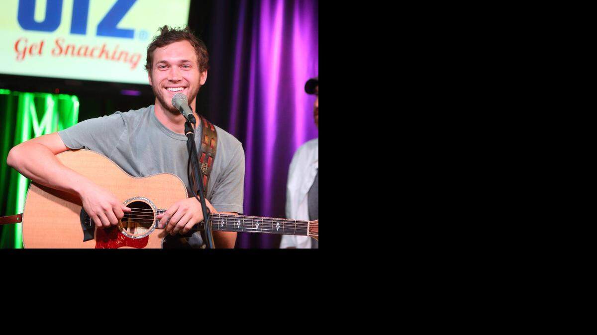 
Singer-songwriter Phillip Phillips visits the Mix 106 Performance Theater on July 18 in Philadelphia. 
