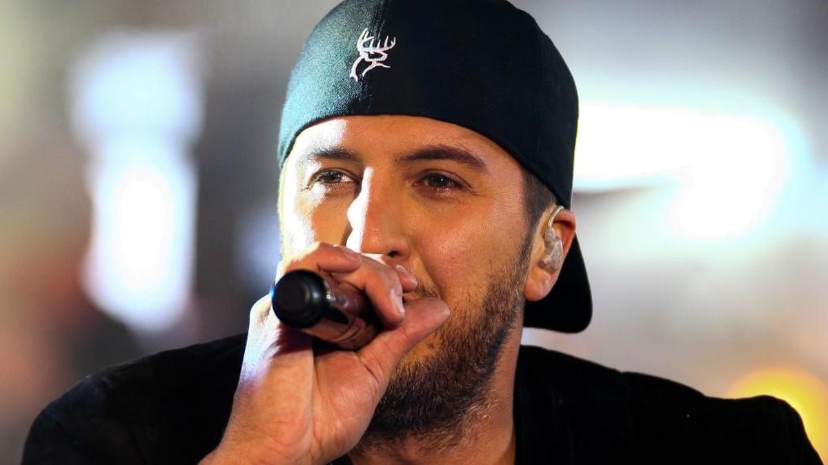 Luke Bryan performs at the Times Square New Year's Eve celebration on Thursday, Dec. 31, 2015, in New York.
