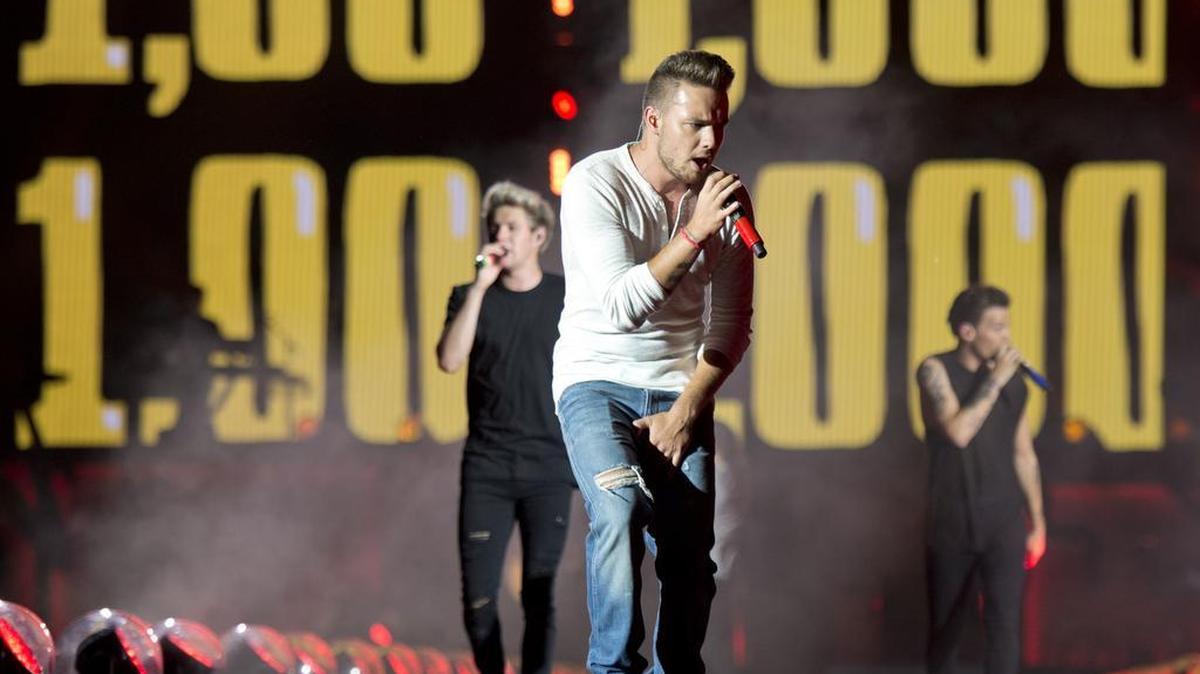 Liam Payne of One Direction led the way as the British boy band played Arrowhead Stadium in July 2015. Payne died Wednesday at the age of 31.