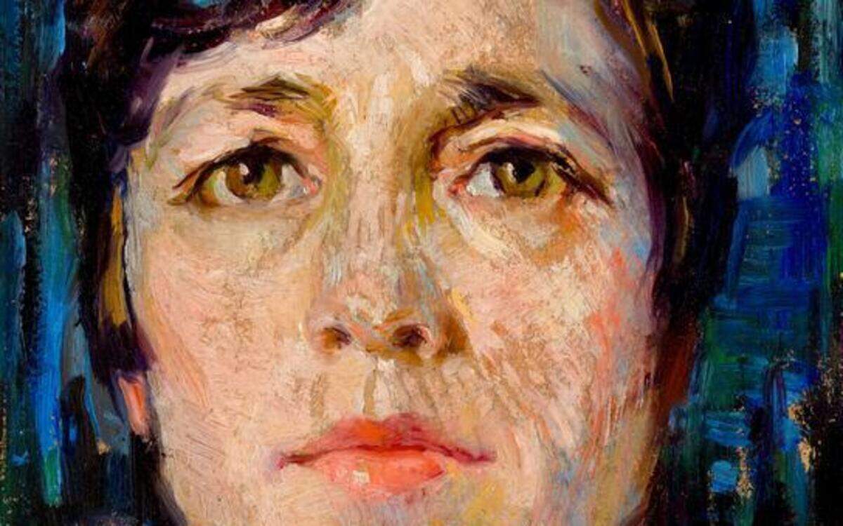 
“Untitled (Self Portrait)” by Peggy (Pegasus) Martin Nichols is a part of the “#Selfie” exhibit at the Wichita Art Museum.
