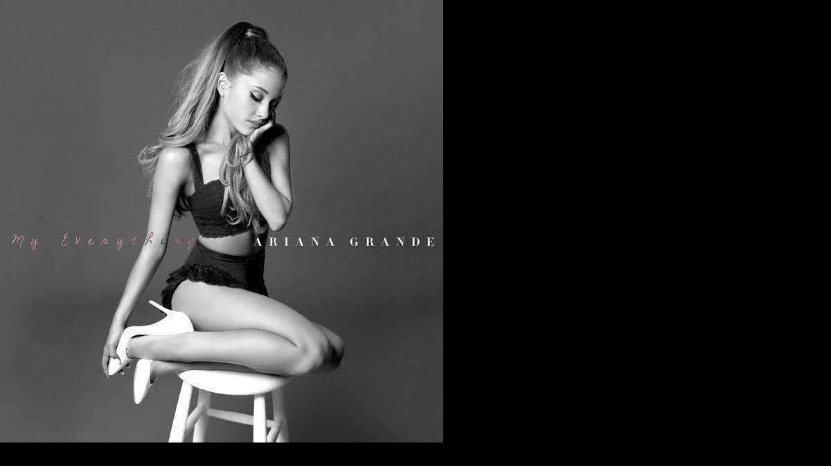 
This CD cover image released by Republic shows "My Everything," by Ariana Grande. After an impressive debut album, Grande impresses again on her sophomore album, "My Everything." (AP Photo/Republic) 
