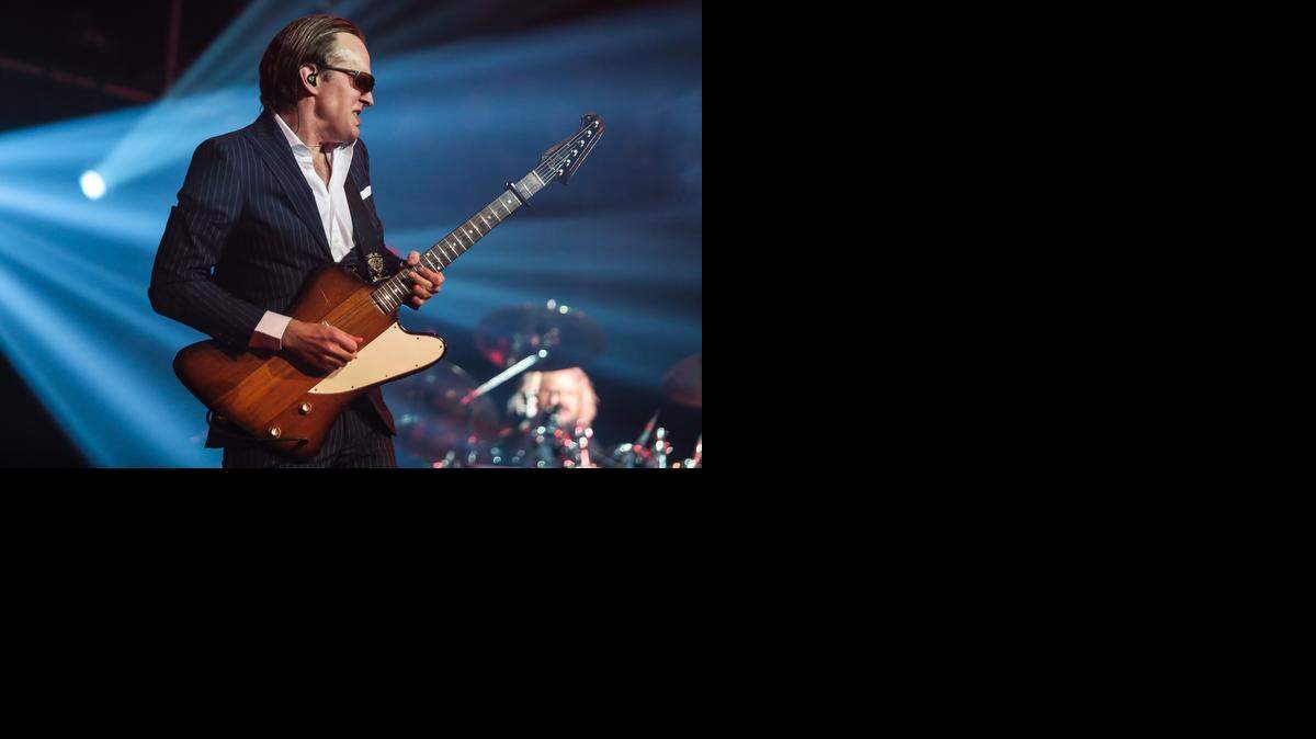 
Joe Bonamassa is known for his guitar skills.
