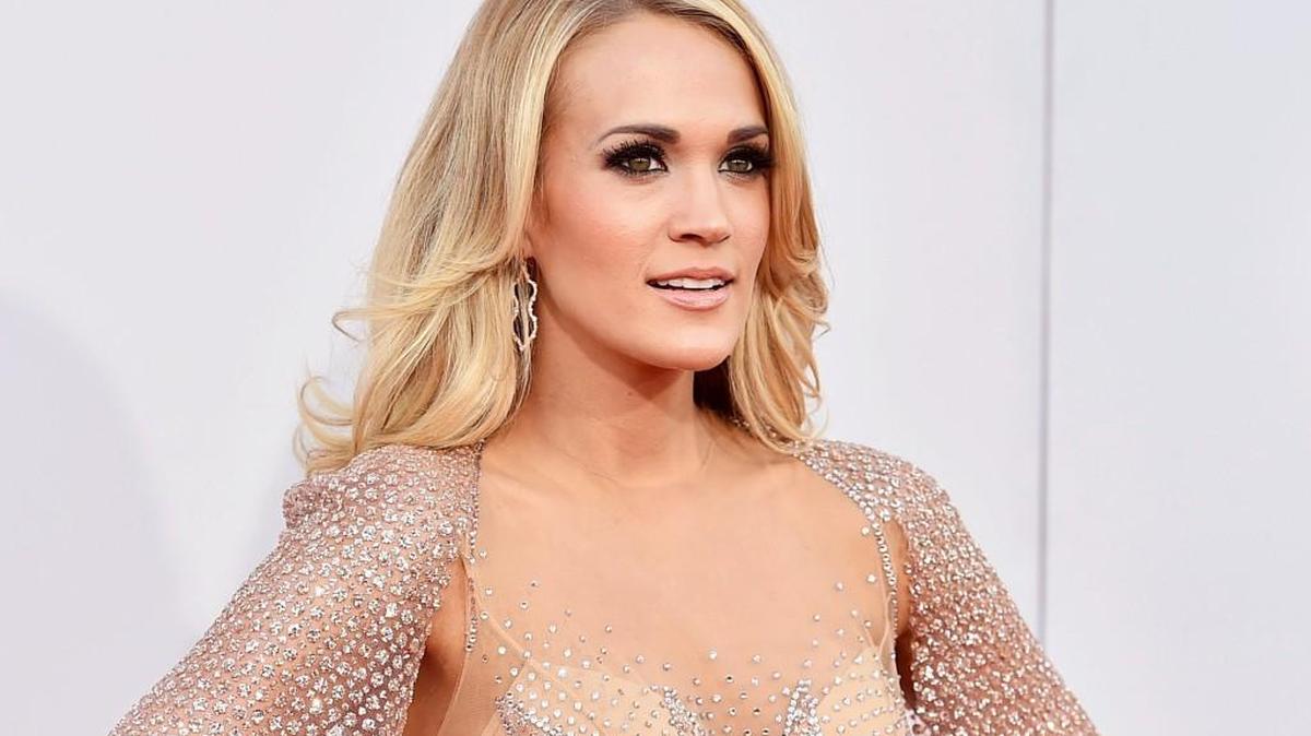 Carrie Underwood arrives at the American Music Awards in Los Angeles last year. Intrust Bank Arena announced Thursday that Underwood will be performing in November in Wichita.