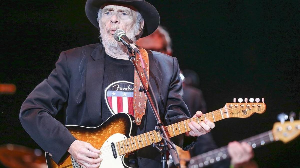 Merle Haggard performed at Intrust Bank Arena in 2014.