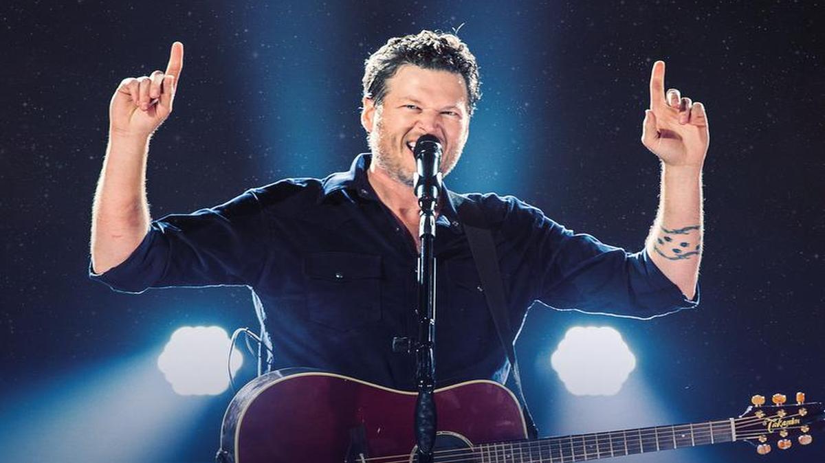 Blake Shelton will perform at Intrust Bank Arena in September.
