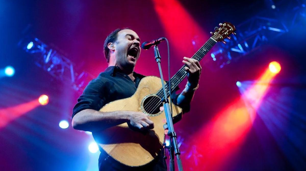 Dave Matthews of the Dave Matthews Band performing at Intrust Bank Arena in 2010.
