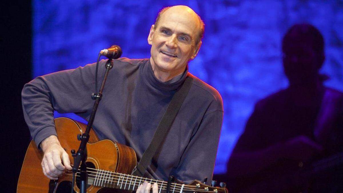 James Taylor performs in Wichita in 2011.