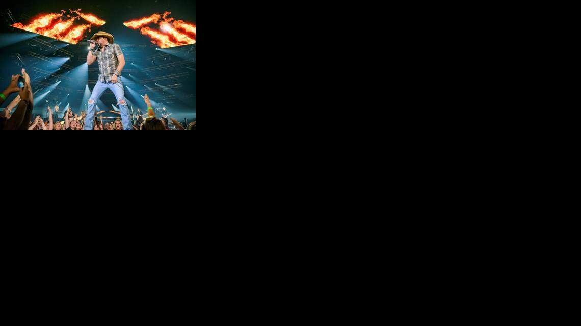 
Jason Aldean will play Intrust Bank Arena for the third time on April 9, 2015.
